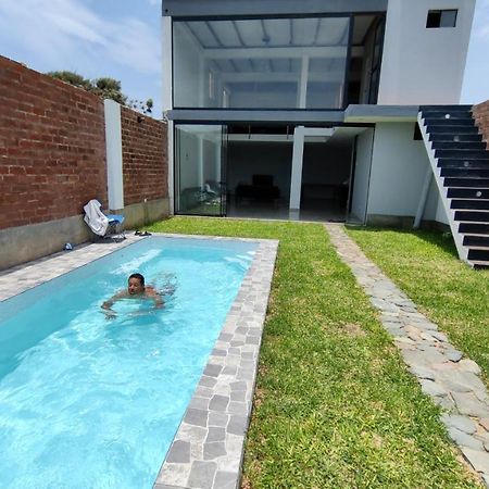 Villa Casa De Playa Con Piscina Ancon Exterior foto