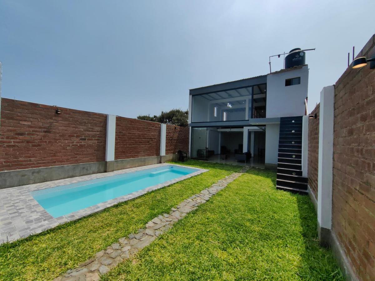 Villa Casa De Playa Con Piscina Ancon Exterior foto