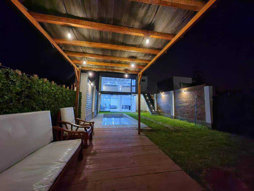 Villa Casa De Playa Con Piscina Ancon Exterior foto