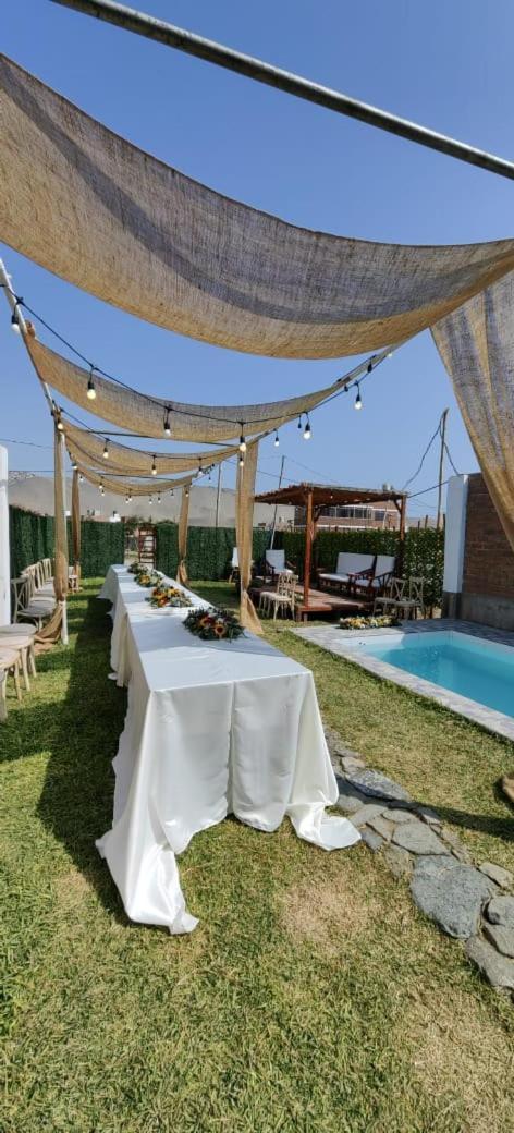 Villa Casa De Playa Con Piscina Ancon Exterior foto