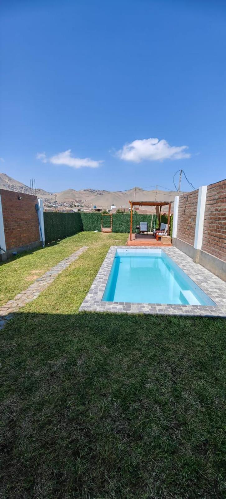 Villa Casa De Playa Con Piscina Ancon Exterior foto